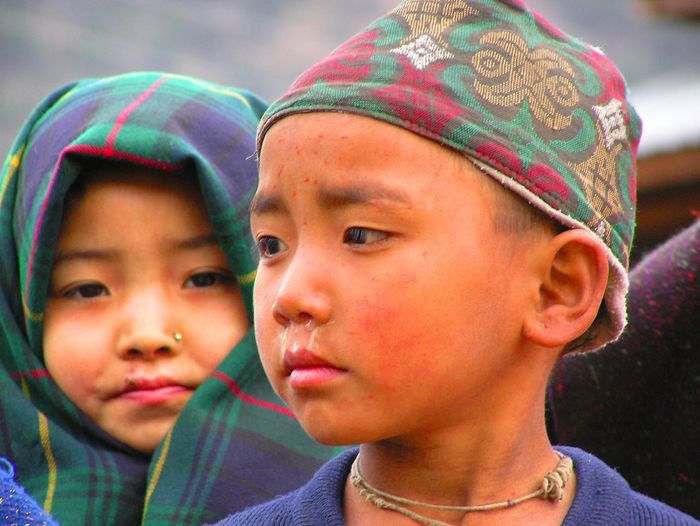 Enfants de Dharapani - Hélène M. 