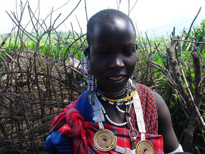 Jeune fille Masaï - Thierry M.