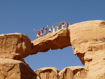 Désert du Wadi Rum, arche de Umm Fruth - Sarah M.