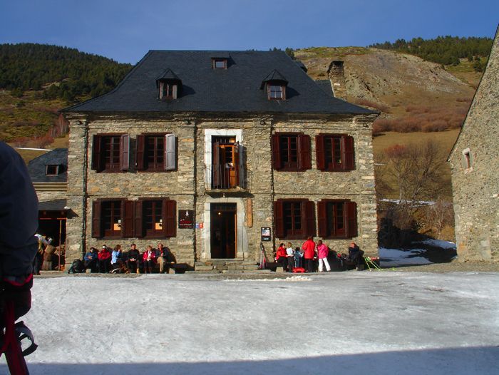 Image Montgarri, raquette à neige dans les Pyrénées