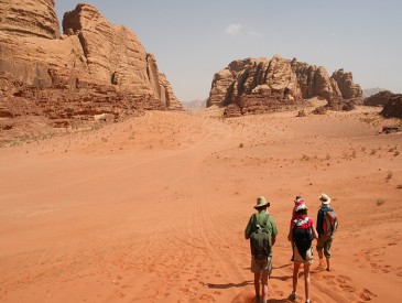 Trek dans le Wadi Rum - Sarah M.